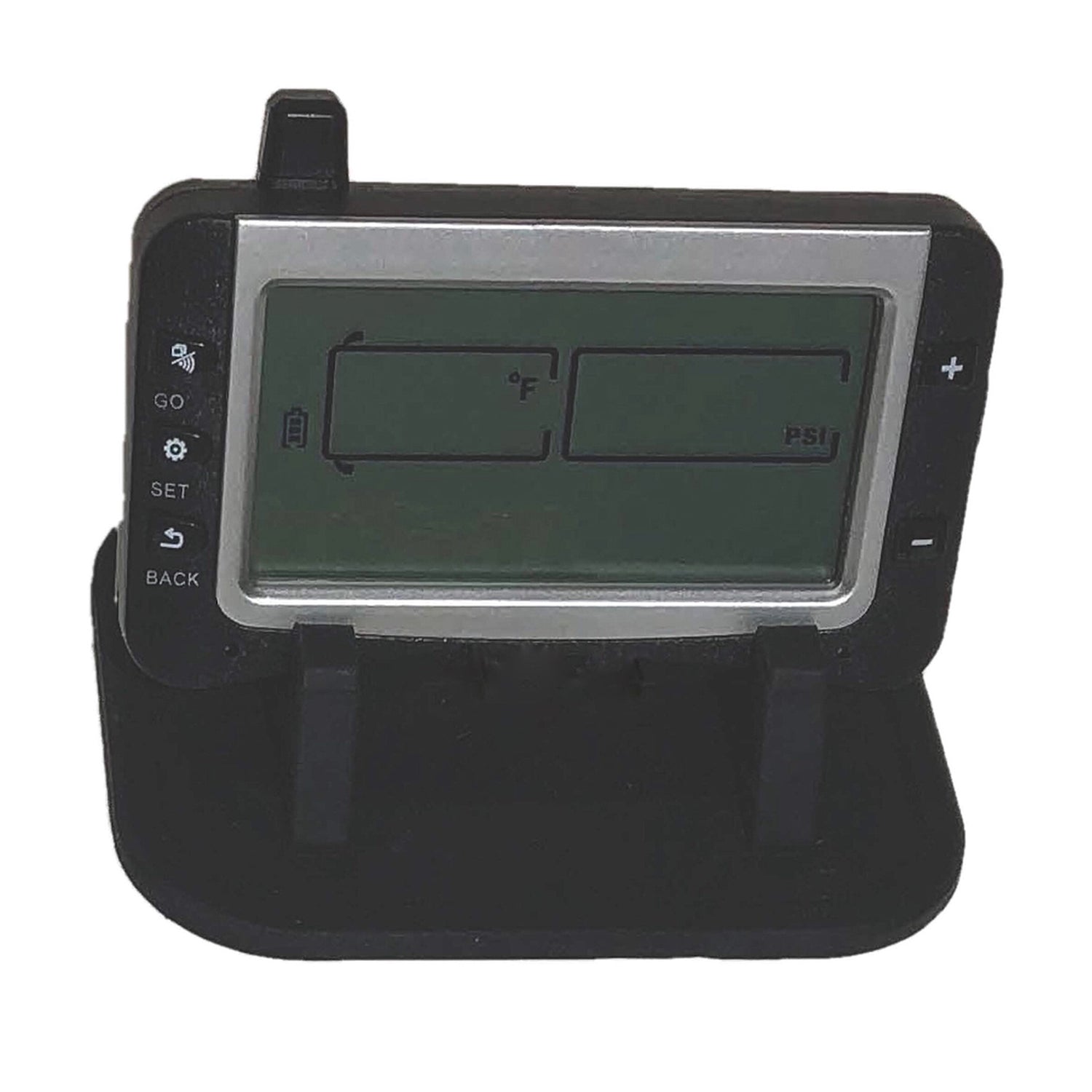 TPMS - Monochrome Display 12v hardwire w/hardware (suction cup, fixed mount & cradle)